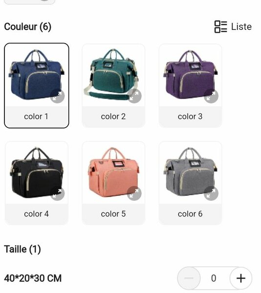 Sac à langer