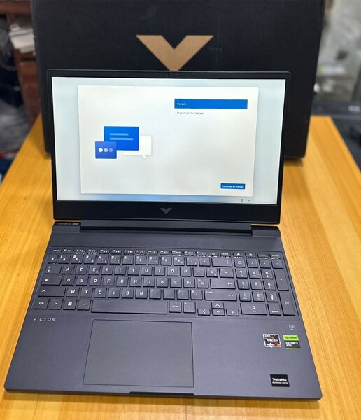 HP VICTUS 15 Ryzen7 RTX 3050 4GB dédiée