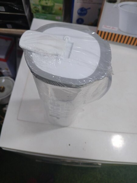 Plastic juice jar