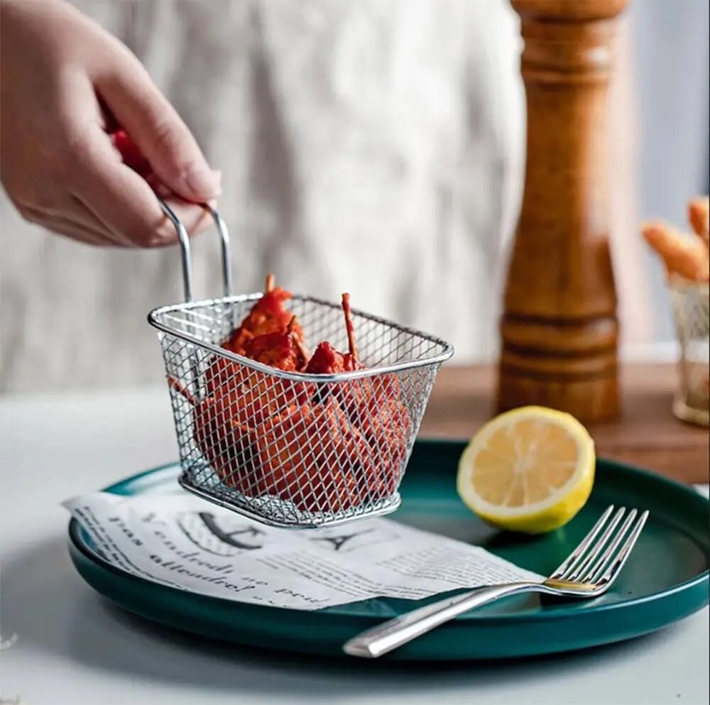 Chips frying basket