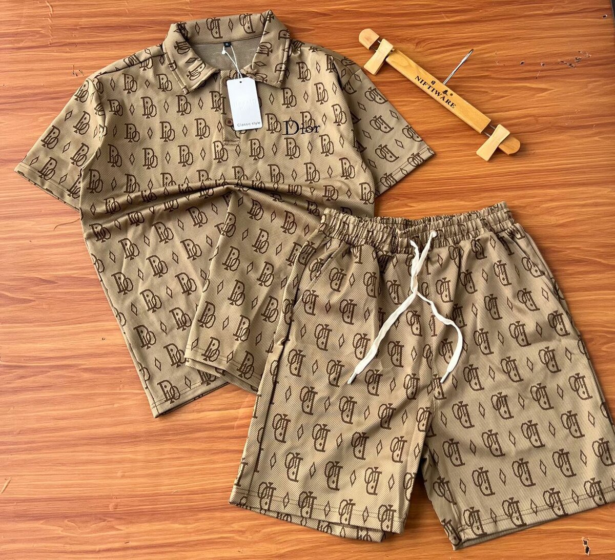 Shirt and shorts