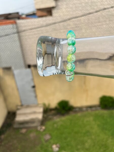Bracelet perles colorées
