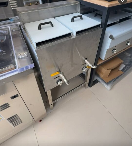 Commercial Double Fryer Gas