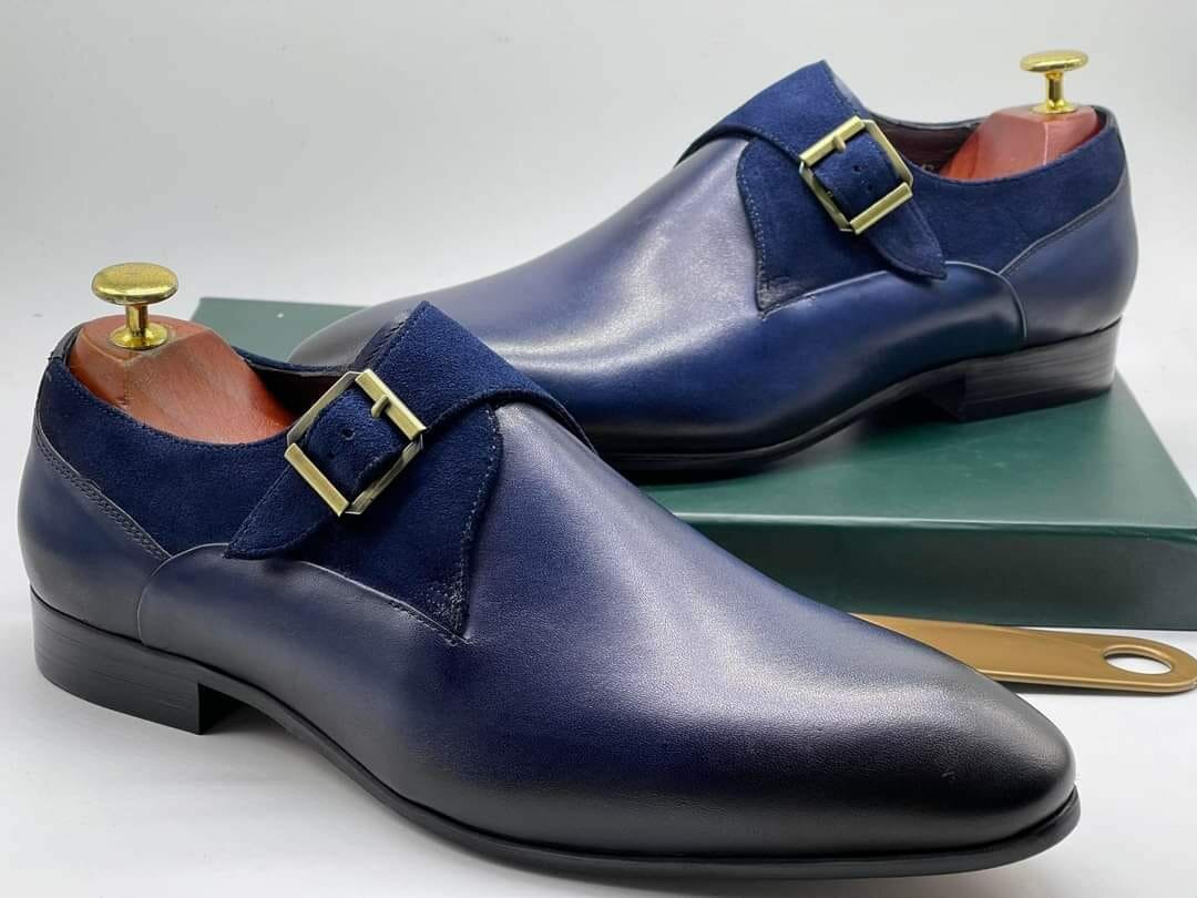chaussures bleues