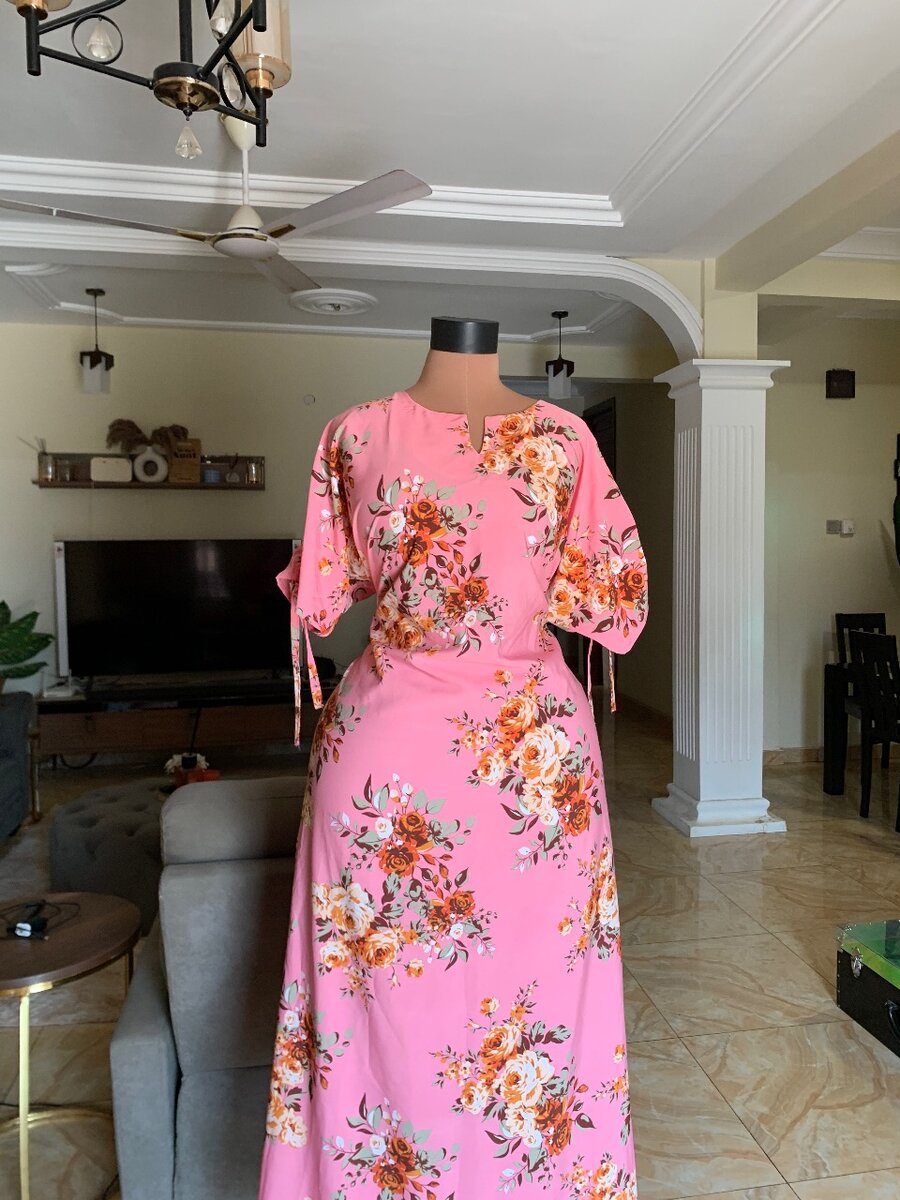 Long bubu dress