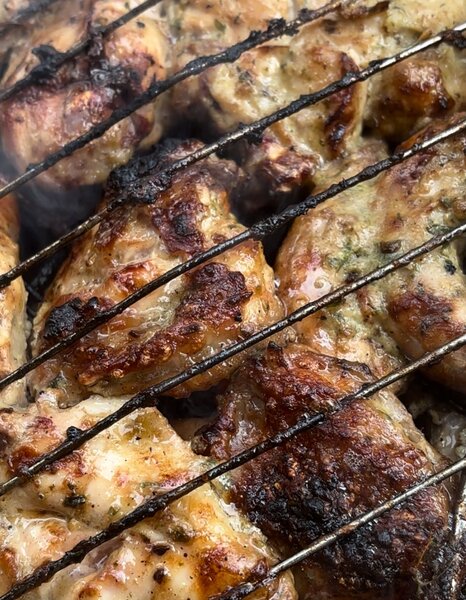 Poulet braisé