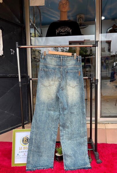 Jeans décontractés unisexes