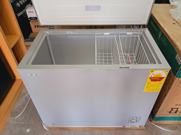 New Hisense chest Freezer 249 litres