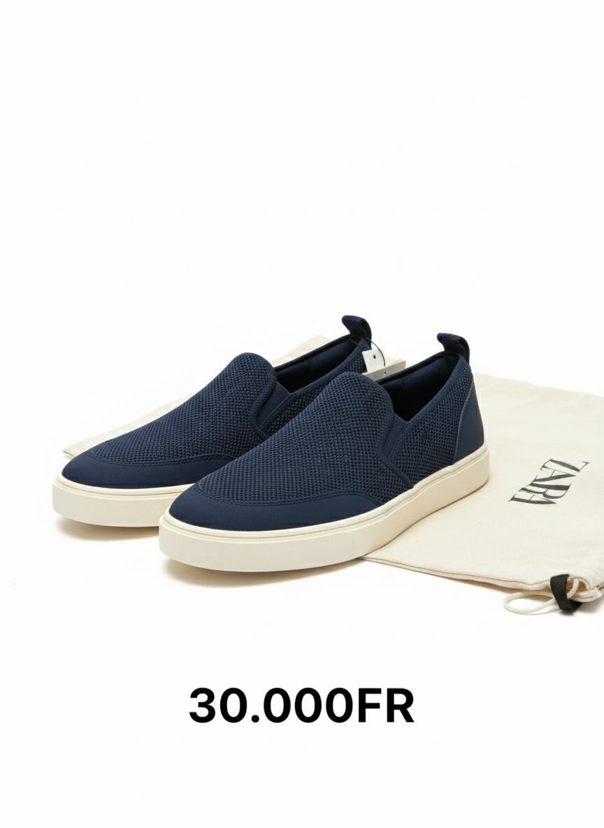 Mocassins Homme Bleu Élégants