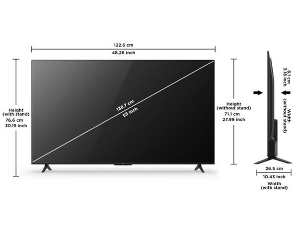 Télévision TCL 55´´pouce