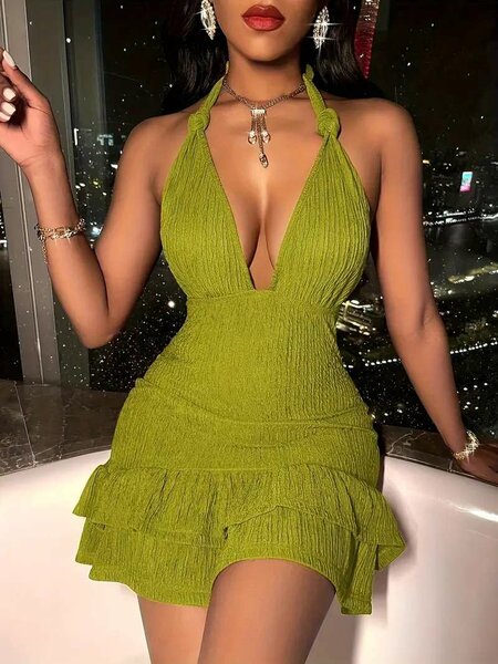 Short classic dress