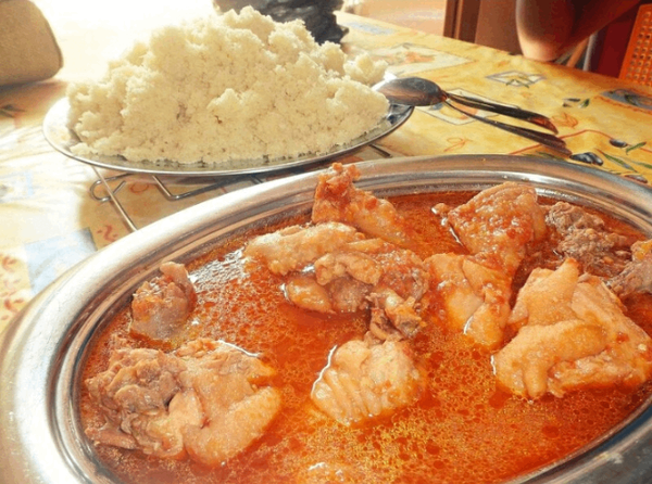 Riz/attiekéSOUPEpoulet/poisson