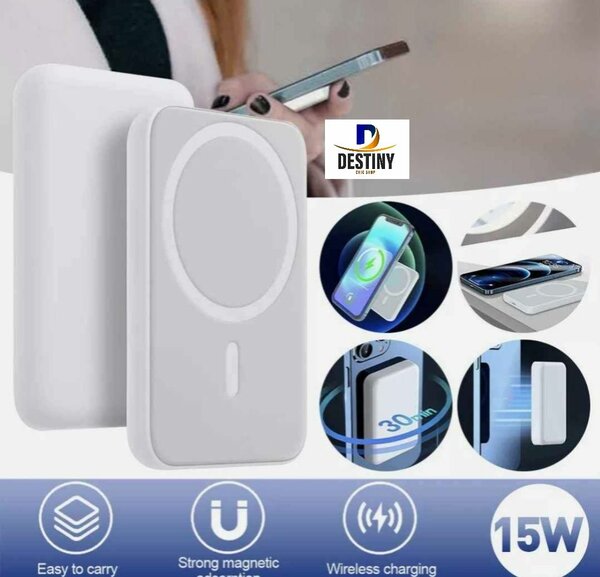 Power bank magsafe très pratique et original