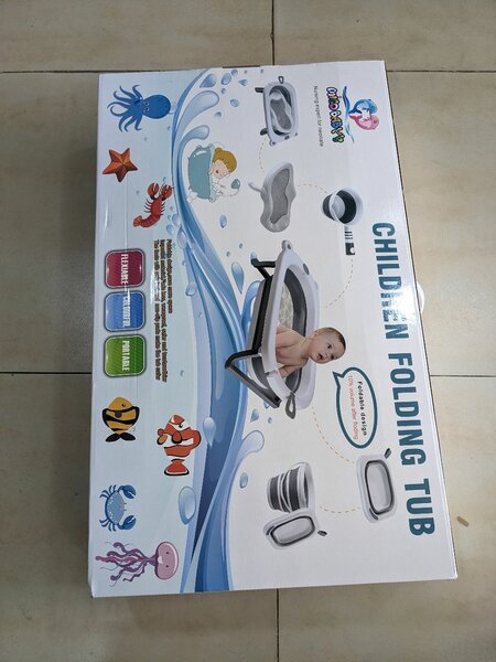 Folding tub