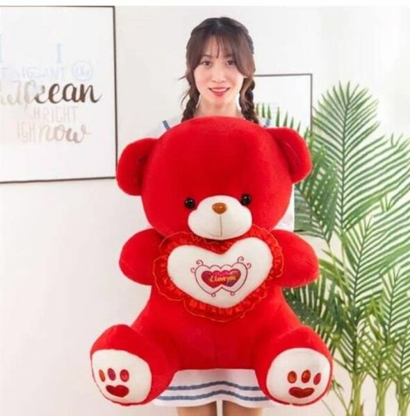 Peluche rouge