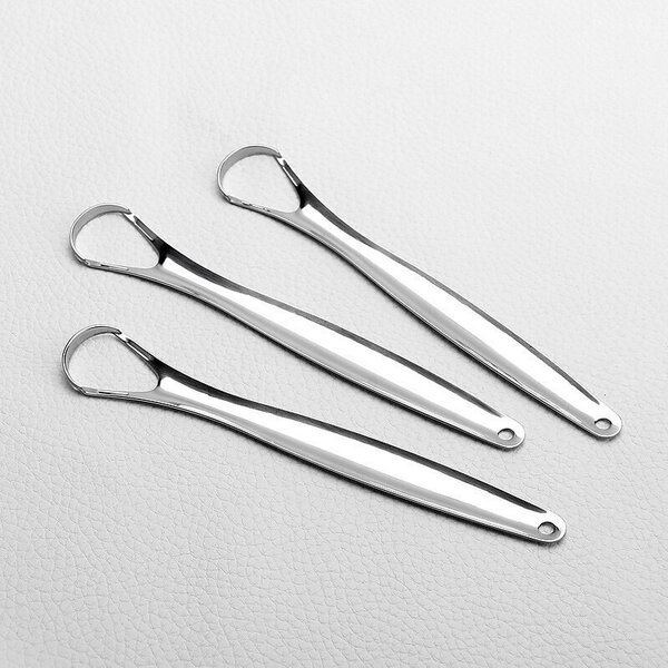 Metallic tongue stripper