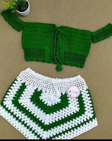 Crochet laine