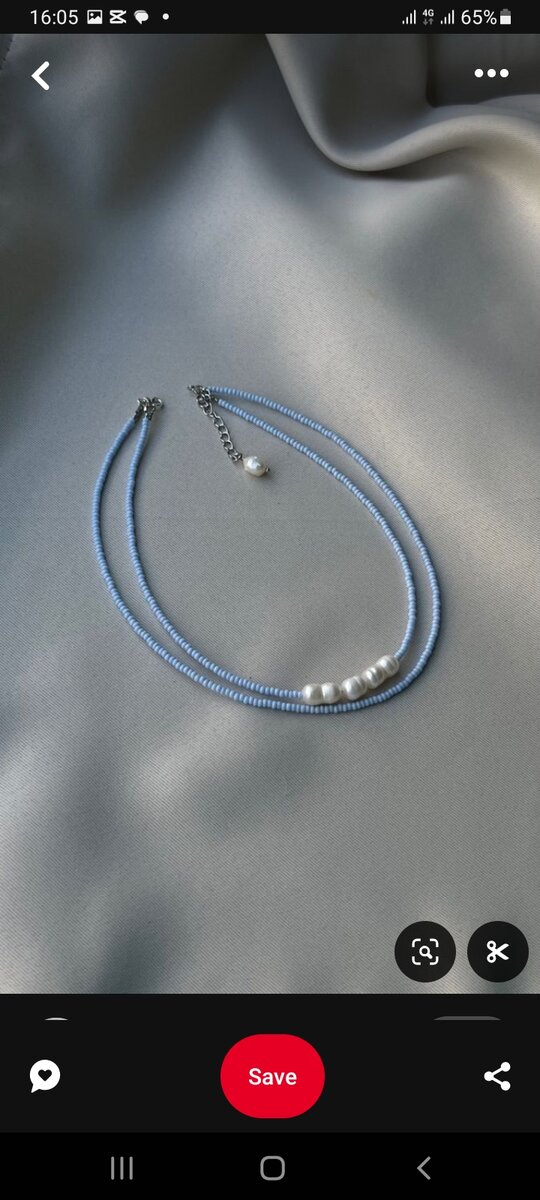 Bead necklace