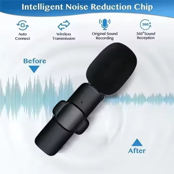 Microphone sans fil 3-en-1