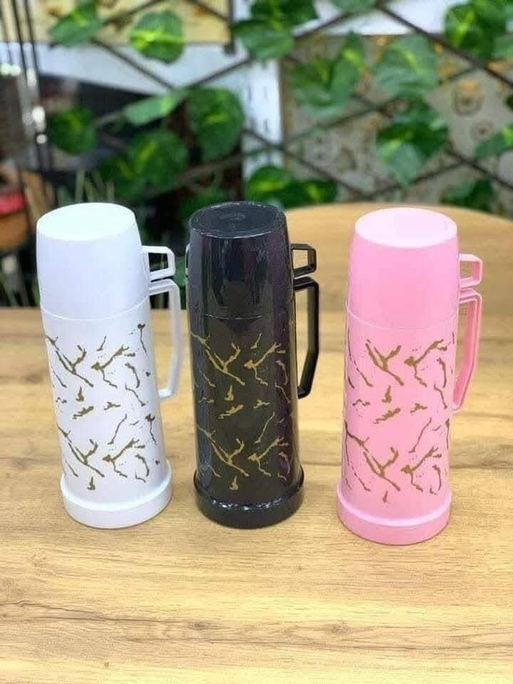Thermos inox marbré 1L