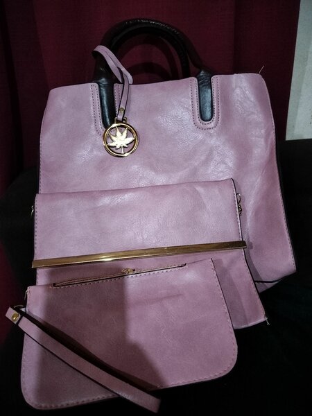 Women's bag in peach