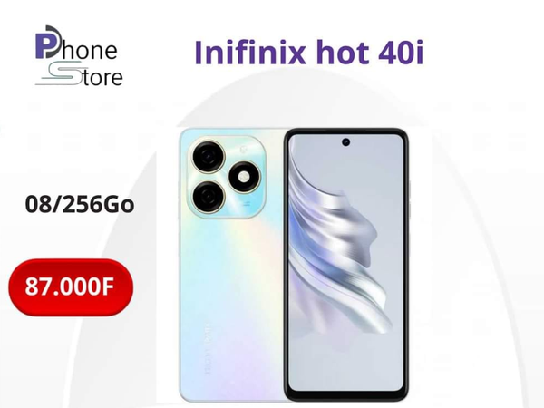 Inifinix hot 40i 08/256Go