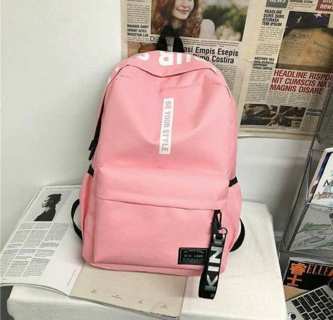 Sac à dos rose tendance