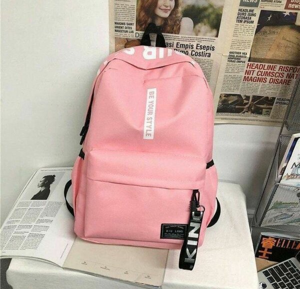 Sac à dos rose tendance