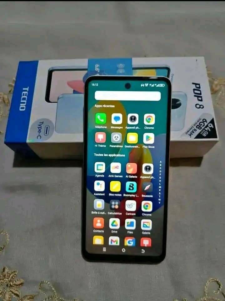 Smartphone Tecno POP 8 6.6"