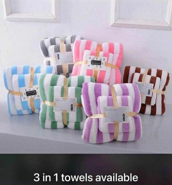 3 in 1 towels
