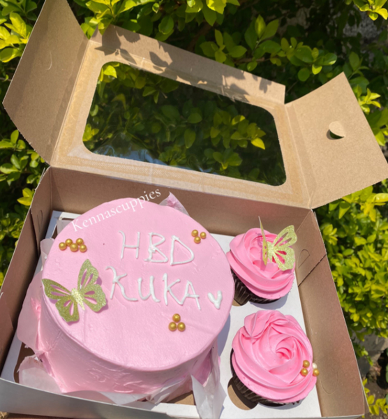 Pink pretty cake