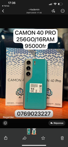 Camon 40 Pro Smartphone