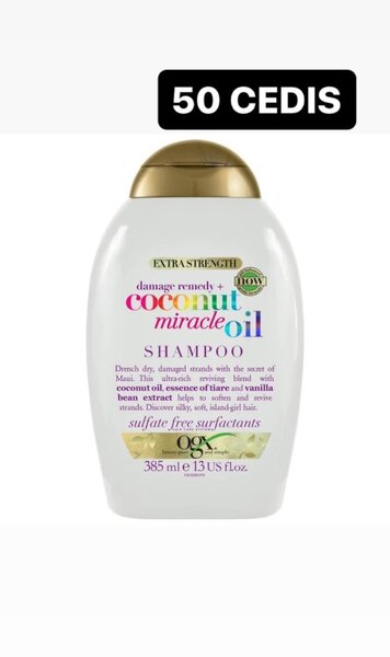 OGX coconut miracle oil shampoo