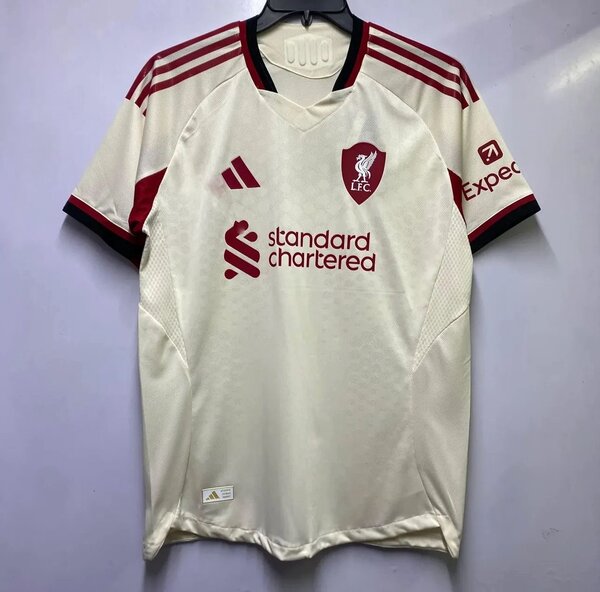 Maillot de  Liverpool Fc blanc