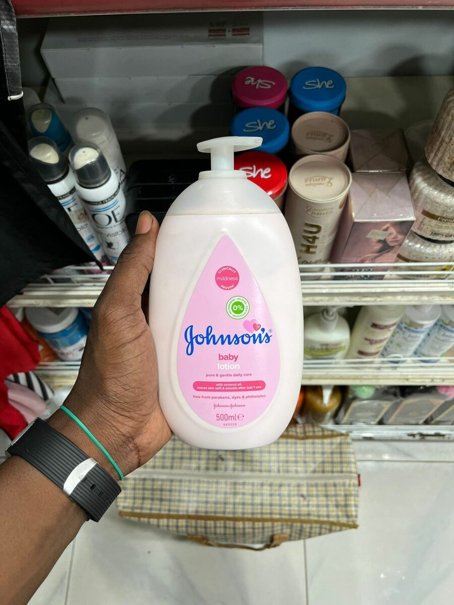 Johnson's baby lotion