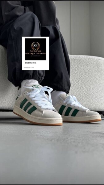 Basket adidas campus authentique avec sa boîte