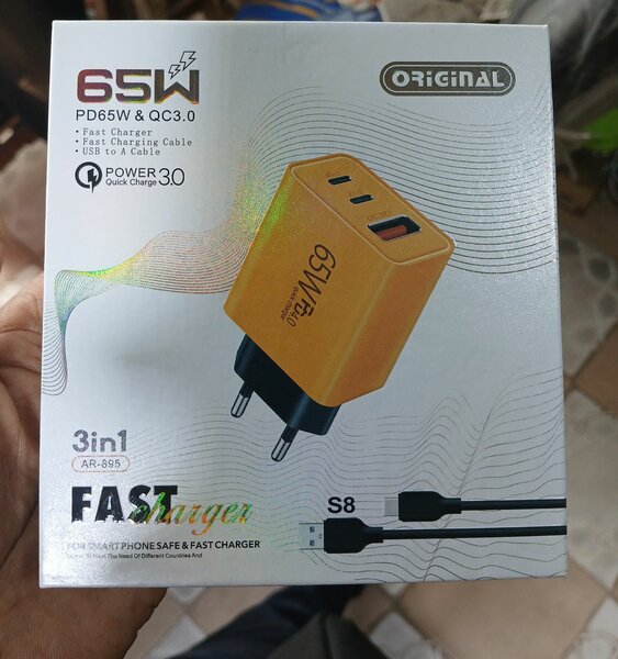 Chargeur Rapide 65W USB-C