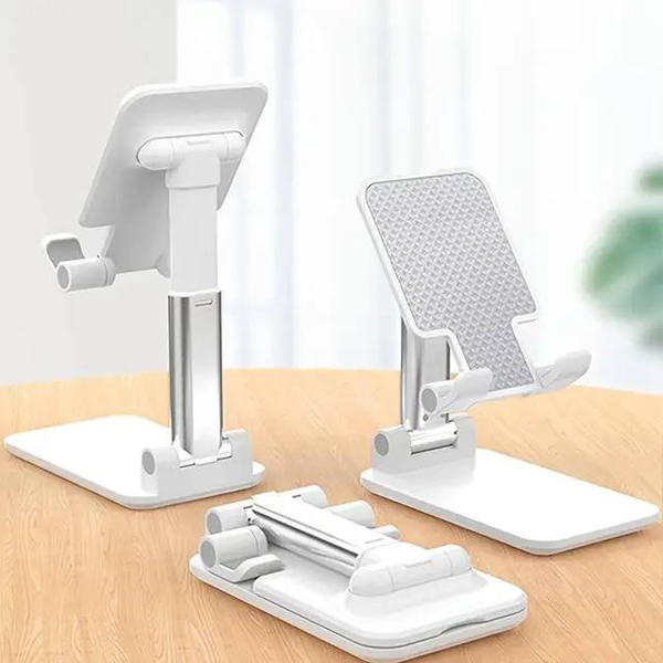 Support téléphone blanc