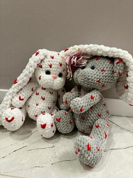Peluches faits main doux