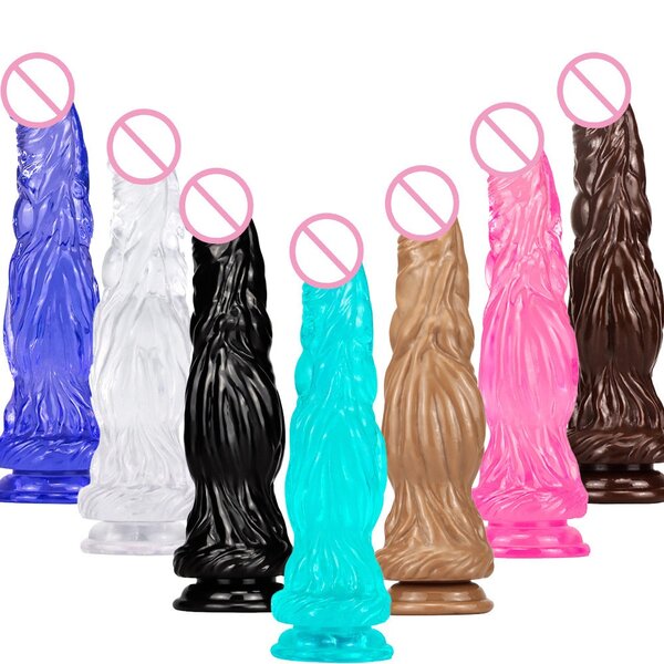Silicone dildo
