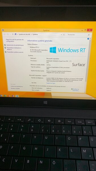 MICROSOFT SURFACE