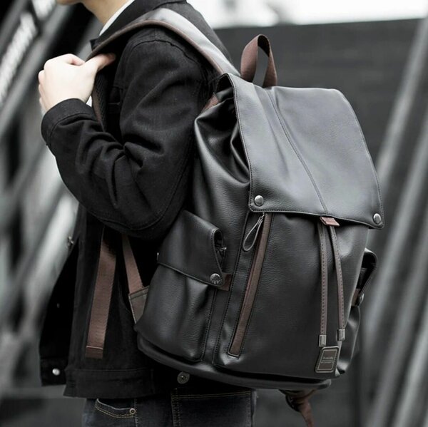 Genuine Cowhide Leather Backpack