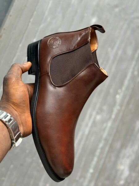 Bottines en cuir élégantes