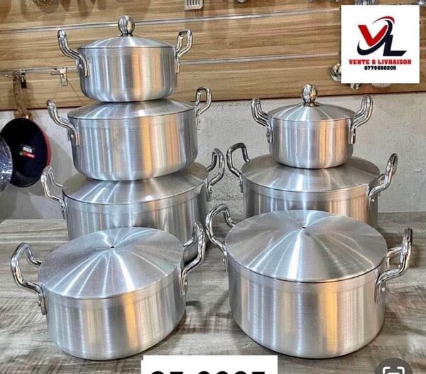 Lot de 7 casserole
