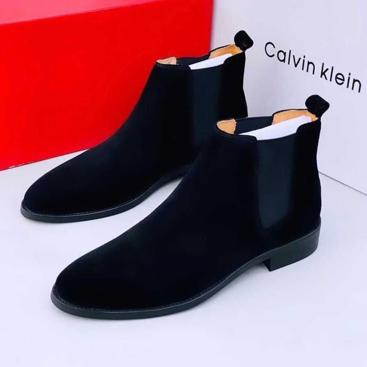 Black Suede Boots
