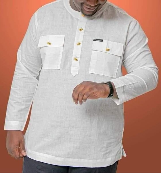 Chemise coton lin