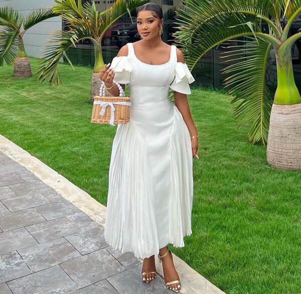 White dress