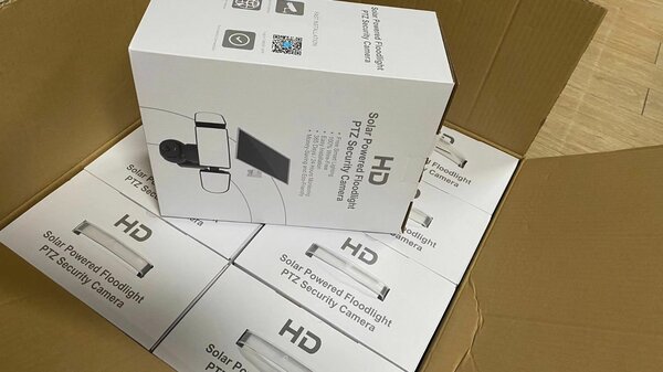 Solar Floodlight PIR Survaillance