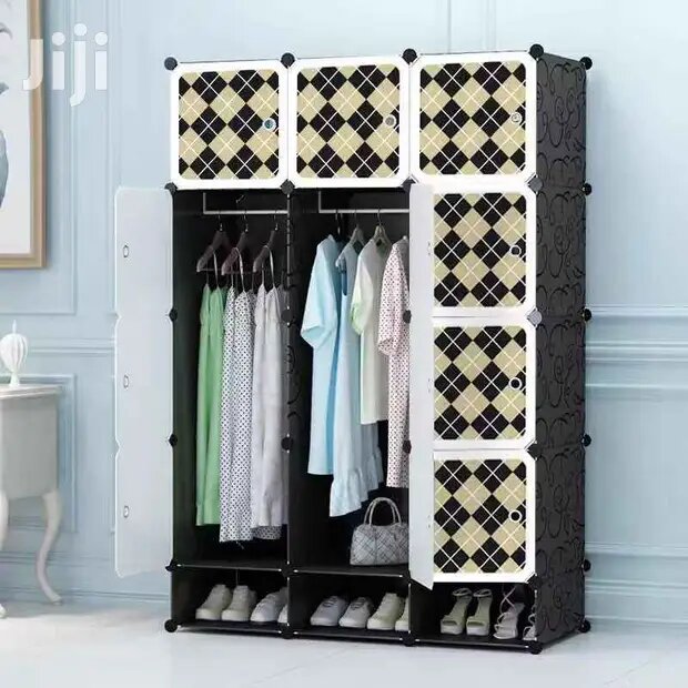 Plastic wardrobe