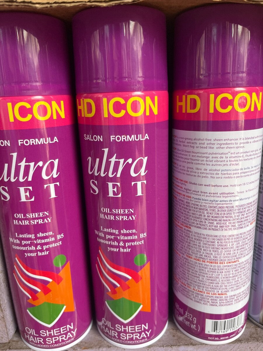 Spray cheveux Ultra Set Brillance